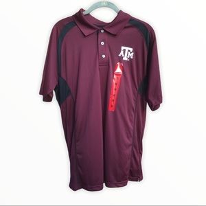 Texas A & M Maroon Men’s Polo Shirt